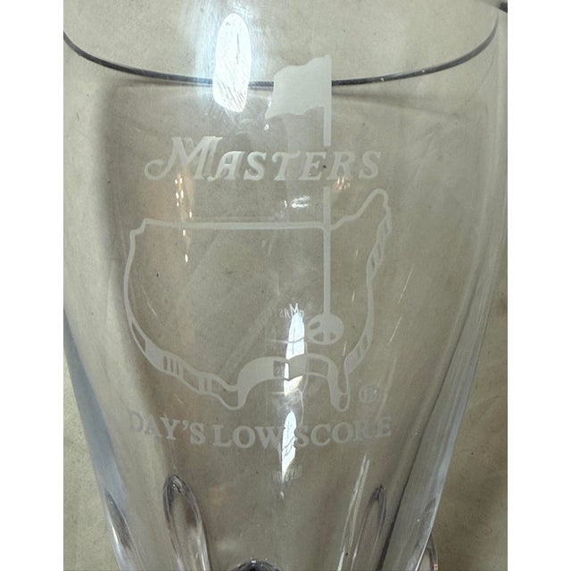 Original Tiffany's Crystal Agusta National Master's Day's Low Score Golf Trophy For Sale - Image 10 of 15