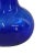 Blue "Illusion" Cobalt Blue Indiana Glass Vase For Sale - Image 8 of 11