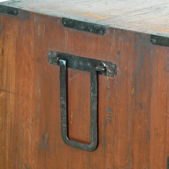Japanese Tansu Chest of Drawers, 1870s For Sale - Image 13 of 16