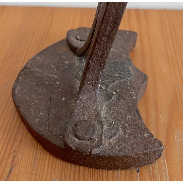 Black Antique Fire Brand, 1900s For Sale - Image 8 of 11