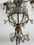 Louis XVI Glass Chandelier with Pearl Garland and Painted Sheet Metal For Sale - Image 18 of 18