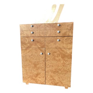 Postmod Founders Burl Gentleman’s Chest For Sale