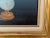 Wood Vintage "Flowers in a Vase on a Ledge" Framed Oil on Canvas by Robert Franke For Sale - Image 7 of 12