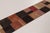 Handwoven in wool and cotton and dating to circa 1950-1960, this vintage 2x8 Turkish kilim runner features a compelling...