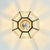 Mid-Century Glass Flush Mount from Limburg, Germany, 1960s For Sale - Image 6 of 10