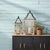 Enhance your home's ambiance with this stunning set of rustic wooden lanterns. Featuring a natural wood frame and an open...