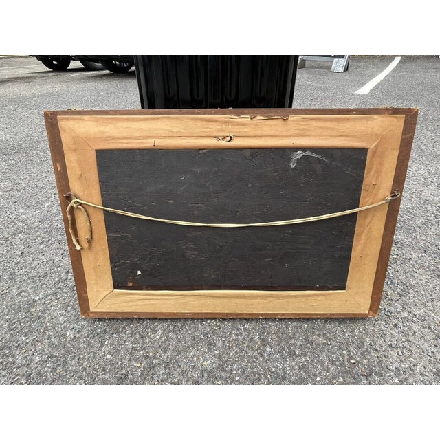 Hendrik Dirk Kruseman Vanelten, Winter Landscape, Painting, Framed For Sale - Image 10 of 11