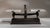 French Circa 1900 French Black Cast Iron and White Marble Balance Scale With Scrolled Column For Sale - Image 3 of 7