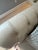 Mitchell Gold Cream-Colored, Leather Chesterfield Sofa For Sale - Image 4 of 8