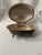 Mid-Century Modern Vintage the Sheffield Silve Co. Silverplated Oval Silent Butler With Rear Horse Crest For Sale - Image 3 of 4
