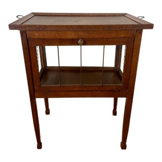 19th Century Dutch Tea Display Cabinet For Sale