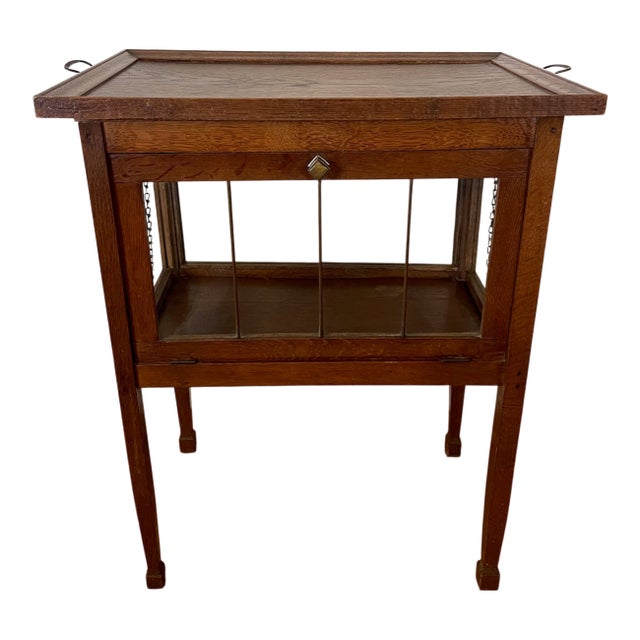 19th Century Dutch Tea Display Cabinet For Sale