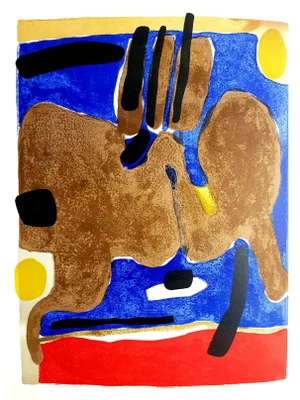 Maurice Estève - Composition - Original Lithograph 1964