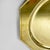 Italian Modern Hexagonal Service Plates in Brass, 1970s, Set of 8 For Sale - Image 13 of 18