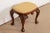 Baker Furniture Company Baker Furniture Historic Charleston Chippendale Carved Mahogany Stool or Ottoman For Sale - Image 4 of 11