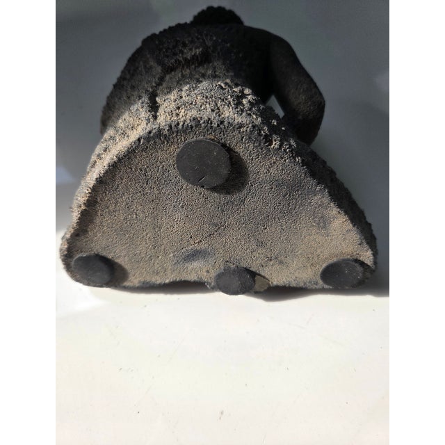 Cast Stone Seated Tibetan Buddha For Sale - Image 14 of 14
