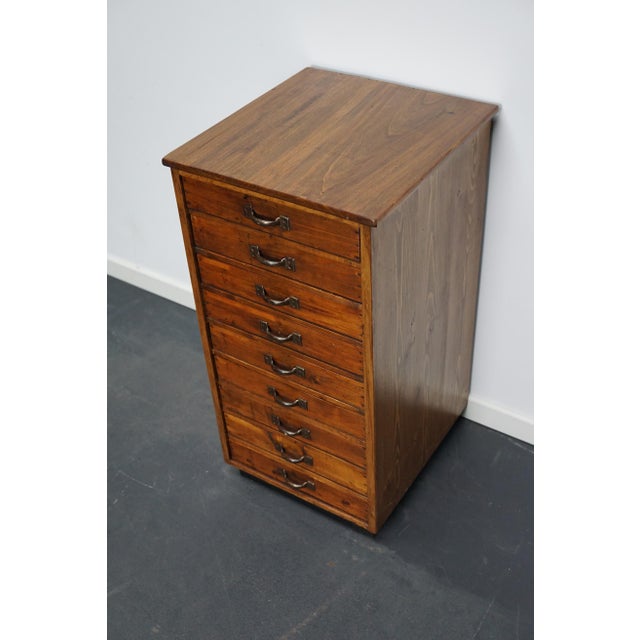 Vintage French Pine Apothecary Cabinet, 1930s For Sale - Image 11 of 14