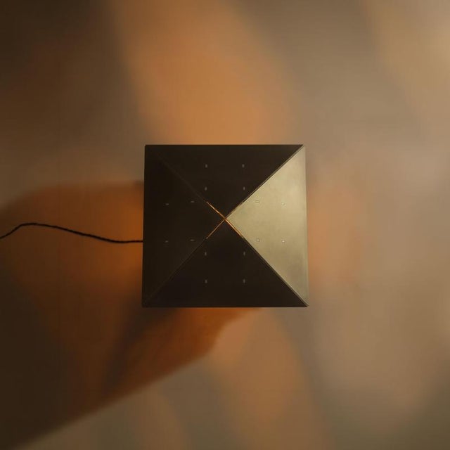 Kōtō Aluminium Floor Lamp by Bureau of Entropy For Sale - Image 11 of 12