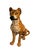 Vintage Italian Glazed Ceramic Leopard Statue For Sale In West Palm - Image 6 of 12