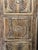 Mid-Century Modern Spanish Style Vintage Sunburst Carved Wooden Door Panel 80x34 For Sale - Image 3 of 12