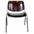 Brown Wooden DSC 106 Stacking Chair attributed to Giancarlo Piretti for Castelli / Anonima Castelli, Italy, 1970s For Sale - Image 14 of 14