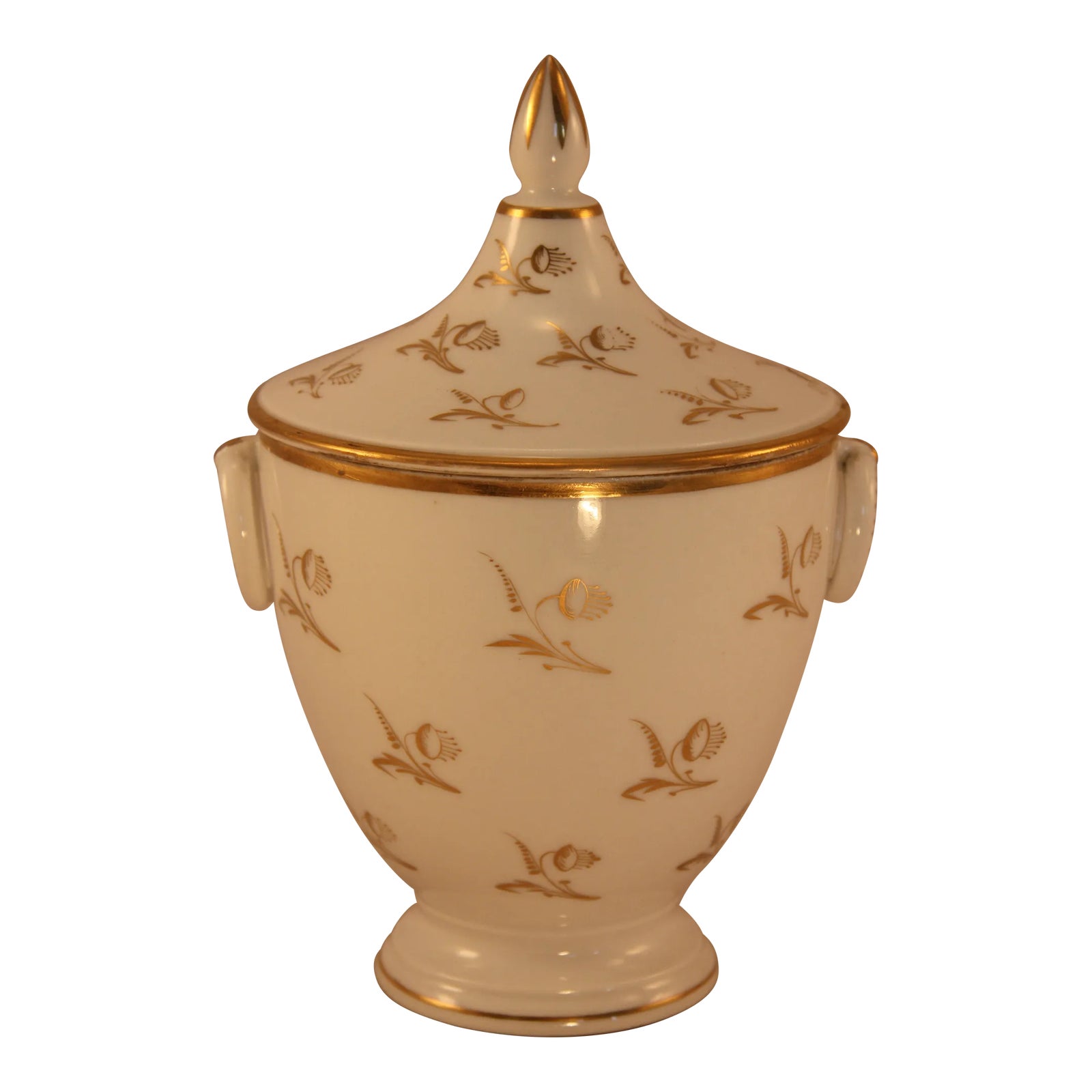 Vintage Ceramic Sugar Bowl With Lid Chairish