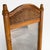 Large Antique English Rustic Pine Farmhouse Wall Mirror with Arched Wicker Panel For Sale - Image 6 of 10