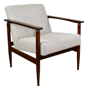Vintage Loft Armchair in Light Grey, 1970s