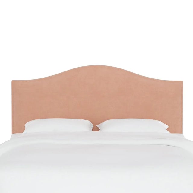 Give your interior a lift with this headboard. Featuring the delicate curves of a classic design, with subtle detailing...