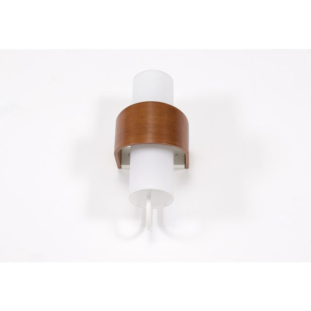 Mid-Century Modern Wall Lights by Louis Kalff for Philips, 1950s, Set of 2 For Sale - Image 3 of 6