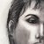 An original vintage black-and-white charcoal portrait drawing by Oklahoma artist and commercial illustrator Donna Foreman...