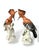 Pair of Mottahedeh Hoopoe Porcelain Birds After Chelsea / Meissen For Sale - Image 9 of 16