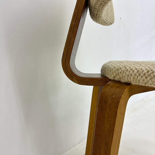 Dutch Plywood Dining Chairs by Cor Alons, 1960s, Set of 4 For Sale - Image 14 of 18