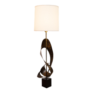 Vintage Mid Century Ribbon Floor Lamp by Laurel Lamp Co.
