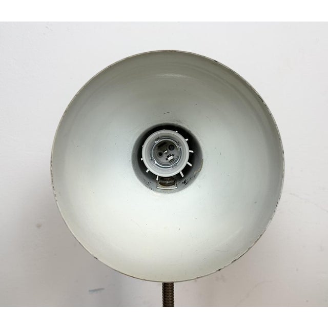 Vintage Industrial Gooseneck Table Lamp, 1960s For Sale - Image 9 of 17