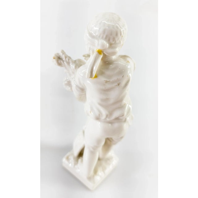 Group of 4 German Kpm Berlin Sceptre Marked Porcelain Figures For Sale - Image 9 of 13