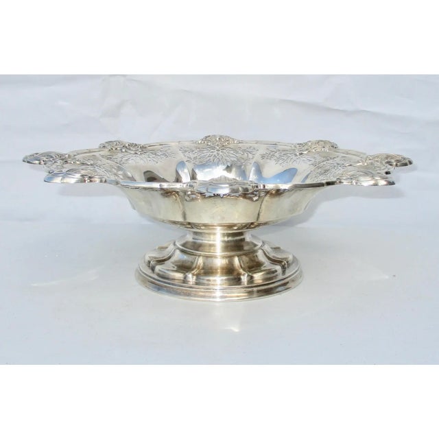 Gorham Sterling Silver Antique Serving Dish by Gorham 1909--32 Ounce For Sale - Image 4 of 8