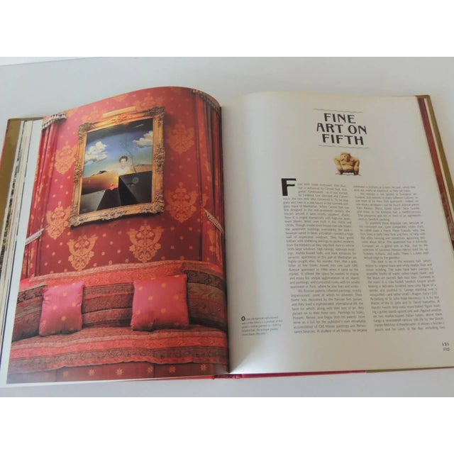 Remarkable Private NY Residences Vintage Decorative Hardcover Book For Sale - Image 9 of 11