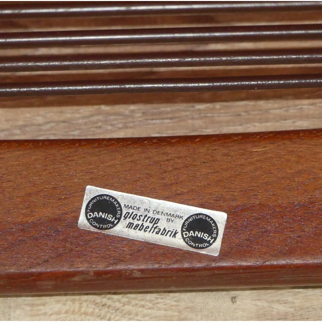 Mid-Century Danish Armchair by Svend Åge Eriksen for Glostrup For Sale - Image 4 of 10