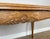 Brown Vintage French Dining Table in Oak For Sale - Image 8 of 15
