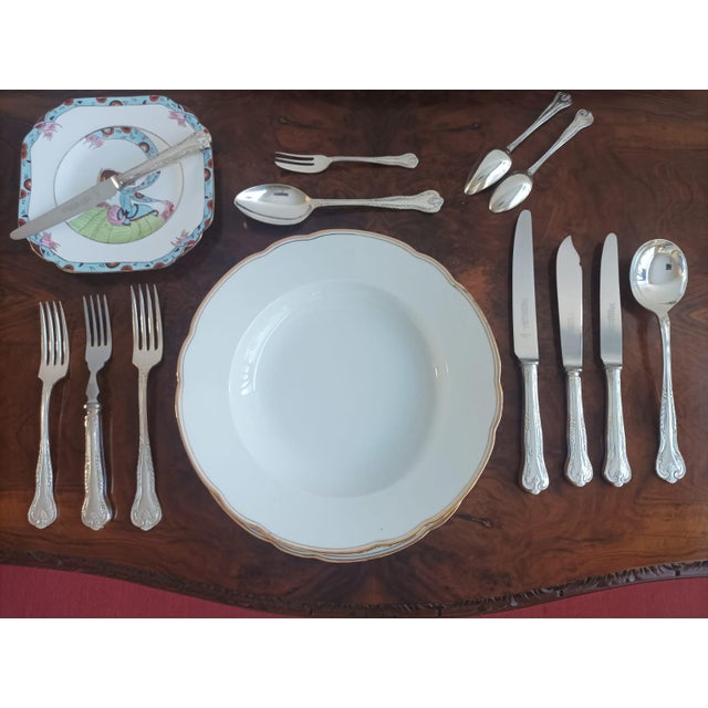 Canteen of Cutlery from Webber & Hill, 1930s, Set of 157 For Sale - Image 17 of 18