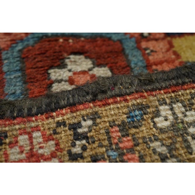 Traditional Late 18th Century Antique Serapi Rug 9'9'' x 13'6'' For Sale - Image 3 of 11