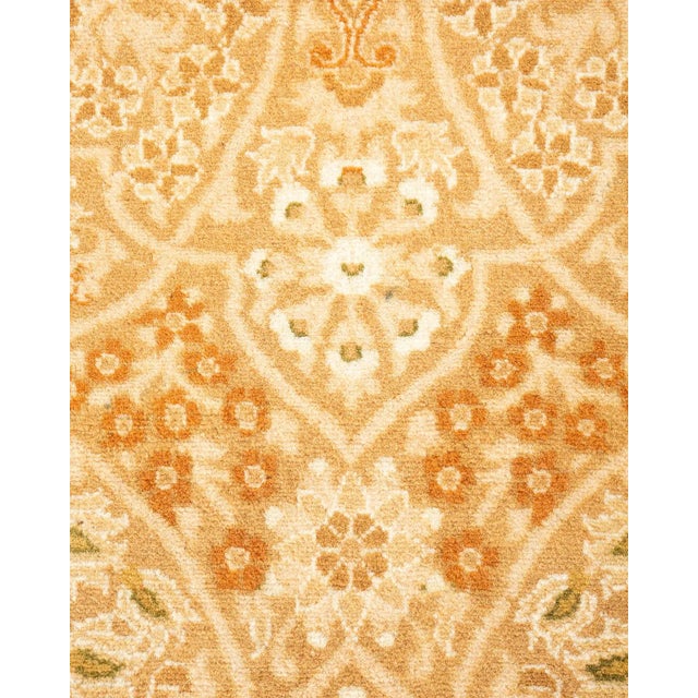 Traditional Mogul, One-of-a-Kind Hand-Knotted Area Rug in Brown, 4' 8" x 7' 5" For Sale - Image 3 of 8