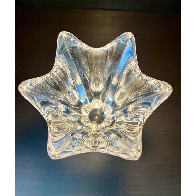 Late 20th Century Late 20th Century Orrefors Sweden Tulip Lead Crystal Vase For Sale - Image 5 of 12