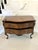 Antique Victorian Figured Mahogany Serpentine-Shaped Chest of Drawers For Sale - Image 4 of 14