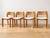 Mid-Century Walnut Chairs, 1970s, Set of 4 For Sale - Image 6 of 11