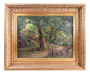 Marcello Boglione, Landscape, Oil on Canvas