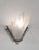 Metal Pair of Petitot & Muller Freres French Art Deco Stepped Geometric Wall Sconces 1930s . 2 Pair Available For Sale - Image 7 of 12