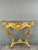 19th Century 19th Century Louis XV Wall Console in Gilded Wood and Marble For Sale - Image 5 of 8