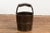 1900s Qing Southern Chinese Wooden Bucket with Large Handle & Metal Accents For Sale - Image 11 of 13
